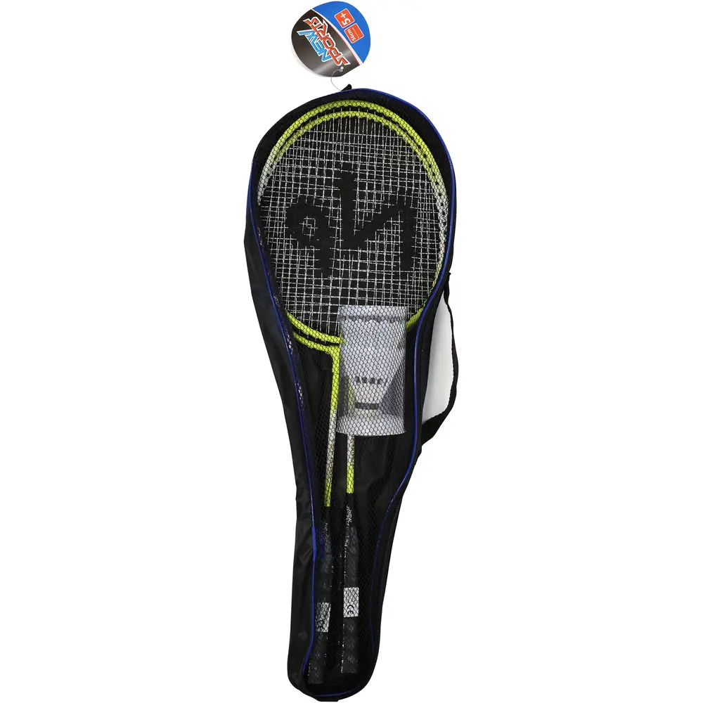 New Sports set de badminton junior avec sac 56 cm pour enfants