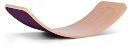 Wobbel Balance Board Original aubergine Filz - FSC Buchenholz Spielzeug