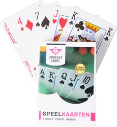 Longfield Games Spielkarten - Kunststoff Karten Poker Bridge Klassik