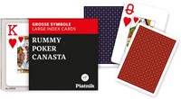 Piatnik Jeu de cartes Poker - Double Opti - Cartes à jouer pour poker