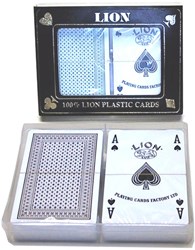 HOT Sports + Toys Cartes à jouer Lion 100% plastique Dubbe