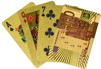 HOT Sports + Toys Speelkaarten 500 Euro Goud 100% kunstst * levertijd onbekend *-3
