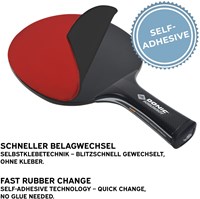 Table Tennis Replacement Pad QRC Revolution Level 1000-8000-3
