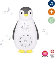 Zazu Musikbox und Nachtlicht - Bluetooth Lautsprecher Pinguin Zoe grau-2