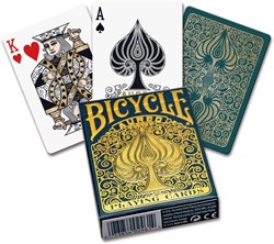 Bicycle Pokerkarten Aureo Premium - Luxus Spielkarten Poker
