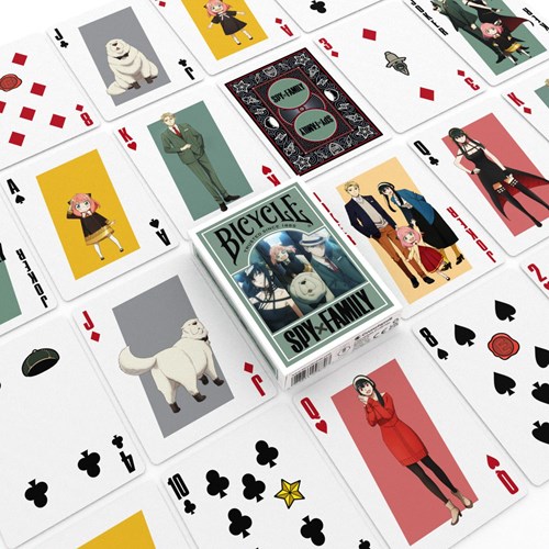 Bicycle Premium Spielkarten Spy x Family - Poker - Anime Kollektion-3