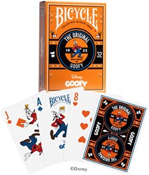 Bicycle Spielkarten Disney Goofy - Poker - Premium Kartenspiel