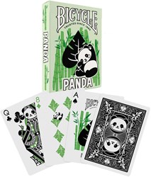 Bicycle Panda Spielkarten - Poker - Premium Karten - Panda Design