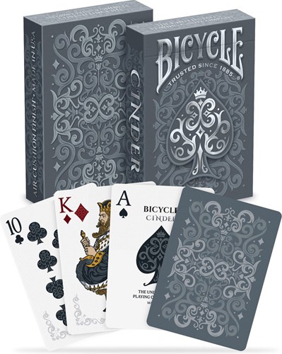Bicycle Spielkarten Poker Bicycle- Cinder Premium Kartenspiel