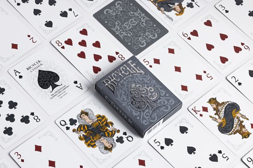 Bicycle Spielkarten Poker Bicycle- Cinder Premium Kartenspiel-3