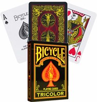 Bicycle Spielkarten - Poker Tricolor - Premium Belgien Edition