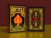 Bicycle Spielkarten - Poker Tricolor - Premium Belgien Edition-3