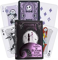 Bicycle Spielkarten Nightmare Before Christmas - Poker - Tim Burton Edition