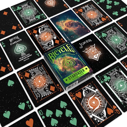 Bicycle Pokerkarten Stargazer 203 - Spielkarten für Poker-3