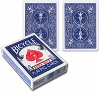 Bicycle Spielkarten Zauberkarten Magic Cards blau Karton