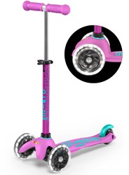Mini Micro scooter Deluxe lavande LED