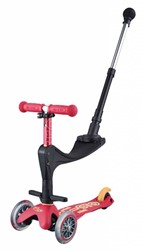 Micro Mini 3en1 Deluxe Poussette Rubinrosa