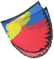 Dreamy Dress-Ups Kostüm Flügel Vogel bunt Accessoire Kinder