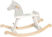 Goki Houten Hobbelpaard Wit-3