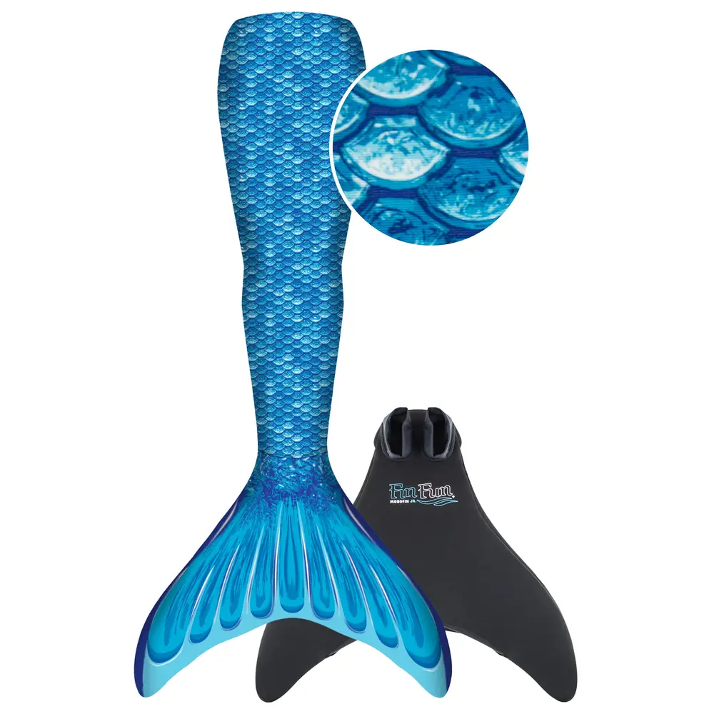 FinFun Meerjungfrau Mermaidens Blau L/XL