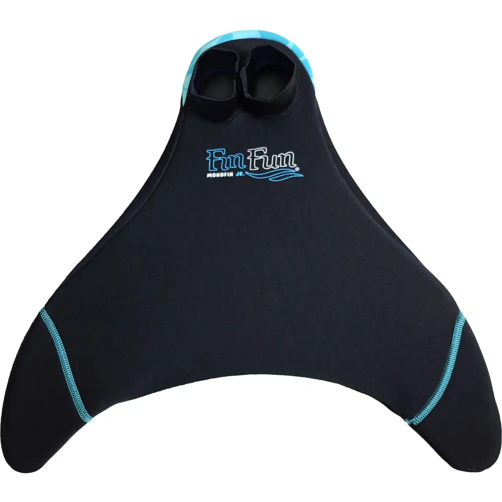Fin Fun accessoire de nage monopalme bleu pour enfants - Monoflosse Junior
