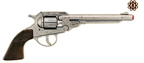 Klappertjespistool 8 Schuss Spielzeug Cowboy Revolver aus Metall-2