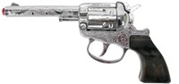 Klappertjespistool Spielzeug Revolver 100 Schuss Metall Cowboy Zubehör-2