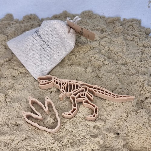 Grennn emporte-pièce dinosaure et empreinte - Jouet moules dinosaures-2