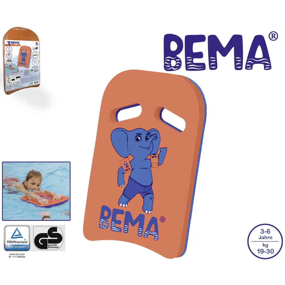 Bema planche de natation accessoire pour enfants 3-6 ans 19-30kg