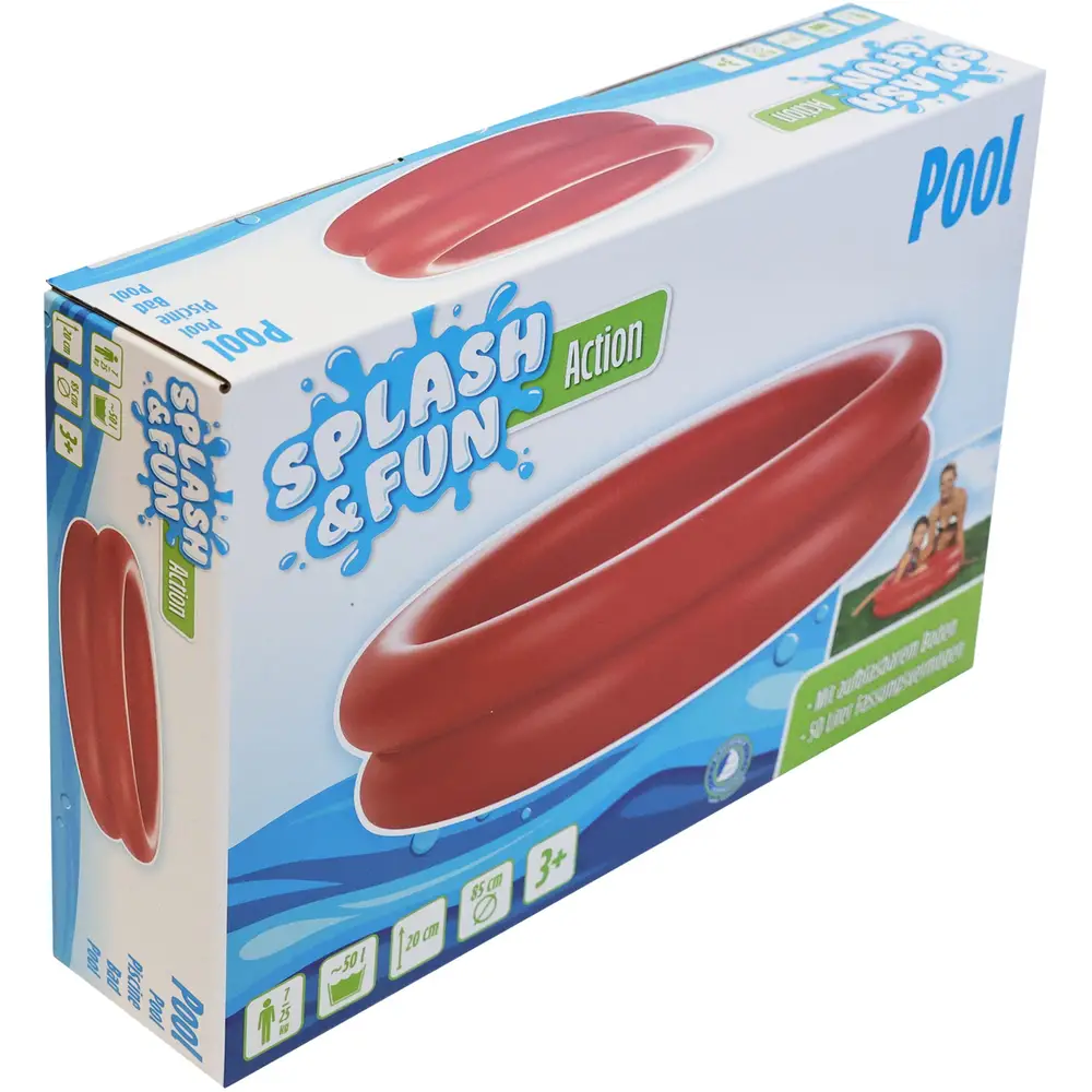 Vedes piscine gonflable bébé pataugeoire 85cm bleu plaisir de jardin