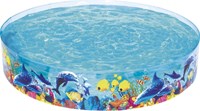 Bestway piscine Fill 'N Fun Odyssey 244cm - piscine enfant colorée jardin