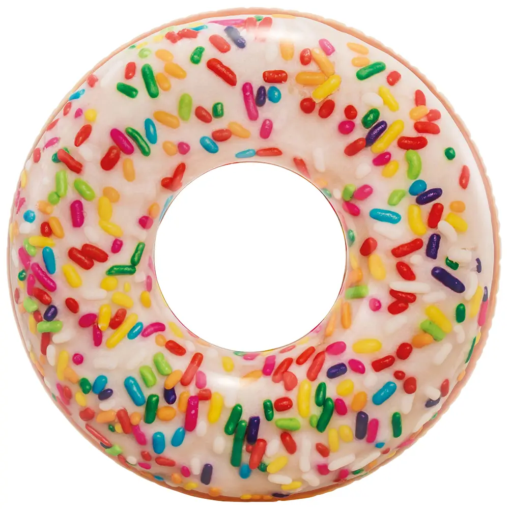 Intex bouée donut éclats 114 cm piscine plage amusement aquatique