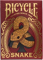 Bicycle Premium Spielkarten Snake - Poker - Chinesisches Sternzeichen