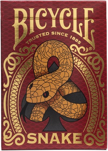 Bicycle Premium Spielkarten Snake - Poker - Chinesisches Sternzeichen