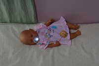 BABY born interaktiver Puppenschnuller magisch 43 cm mit Licht und Musik-3