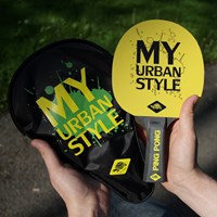 Schildkröt Tischtennis Set My Urban Style mit Schläger und 4 Bällen-2