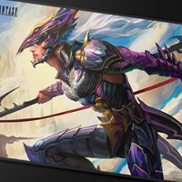 Asmodee Spielmatte Magic The Gathering Final Fantasy Premium Schwarz-3