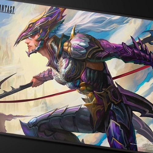 Asmodee Spielmatte Magic The Gathering Final Fantasy Premium Schwarz-3