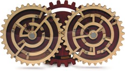 Recent Toys Denkspiel Double Trouble - Holzlabyrinth braun gold