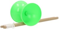 Diabolo grün Spielzeug für Kinder - Jonglieren und Spaß
