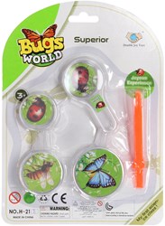 Insekten Beobachtungsset Spielzeug - Bugs World 5-teiliges Forscherset