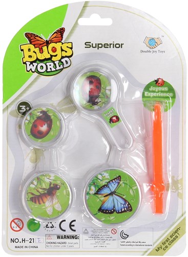 Insekten Beobachtungsset Spielzeug - Bugs World 5-teiliges Forscherset
