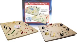Keezen bordspel hout in doos 791210