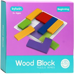 IQ Puzzel Hout