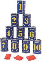 Jeu de lancer de boîtes pour enfants coloré - jouet éducatif d'extérieur-2