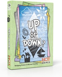HOT Games Kartenspiel Up or Down - strategisches Familienspiel