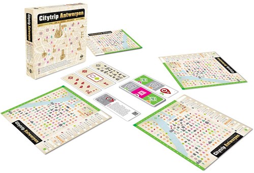 HOT Exclusive Brettspiel Citytrip Antwerpen Lernspiel-2