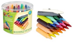 Crayola Wachsmalstifte - Mini Kids - 24 dicke Kinder-Kreiden