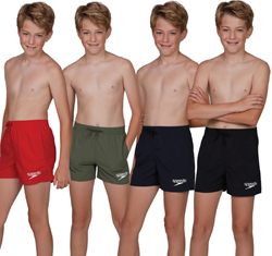 Speedo short de bain Essential 13 pouces Junior rouge taille M maillot