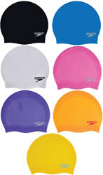 Speedo bonnet de bain silicone rose - Natation adultes sport